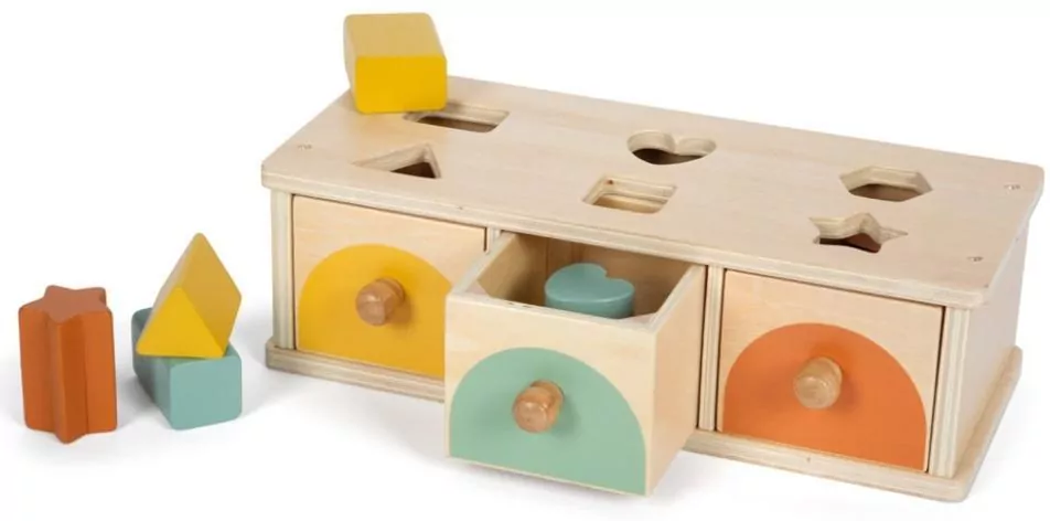 Montessori sorter kształtów i kolorów - tantis.pl