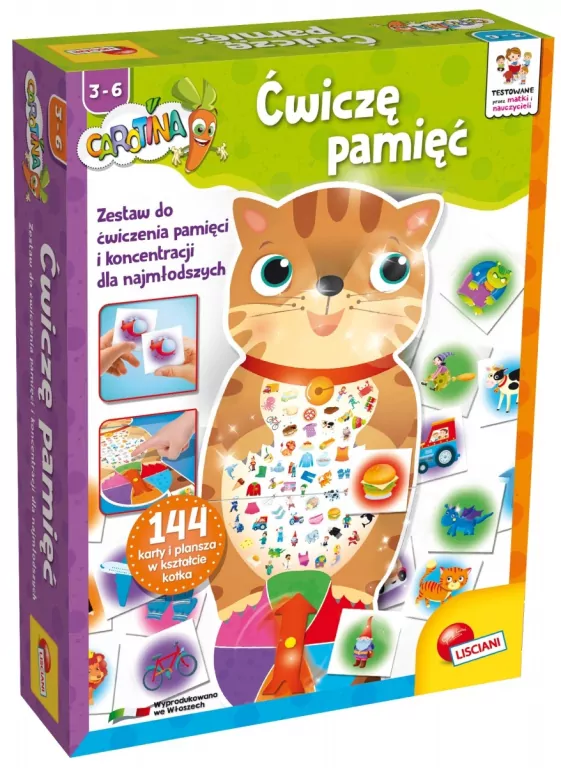 Lisiciani Ćwiczę pamięć Carotina - tantis.pl