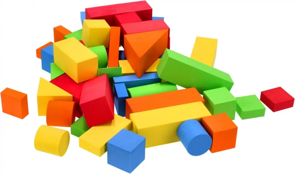 Klocki piankowe 46 elementów - tantis.pl