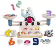 Głodny Miś Waga szalkowa zabawka edukacyjna Montessori 36 mies.+ TOPBRIGHT