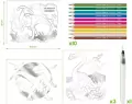 Obrazy akwarelowe Dinozaury Aqua Art CREATIV - tantis.pl