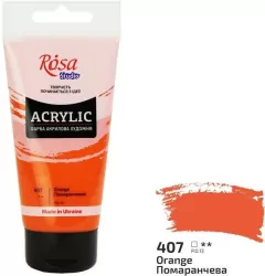 Farba akrylowa orange 407 75ml