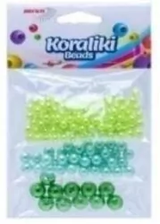 Koraliki do nawlekania, 3 kolory