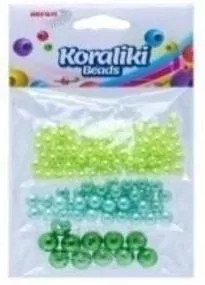 Koraliki do nawlekania, 3 kolory