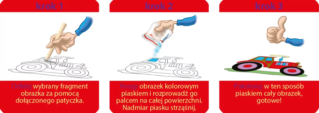 Piaskowe obrazki. Pakiet 4 - tantis.pl