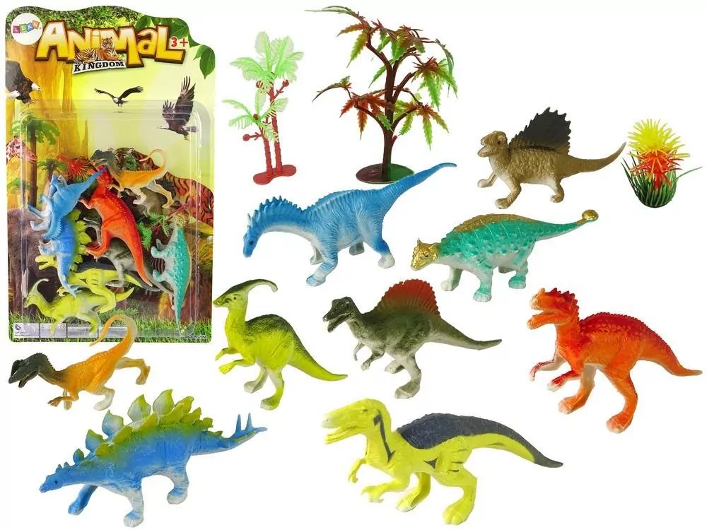 Zestaw dinozaurów 9szt - tantis.pl