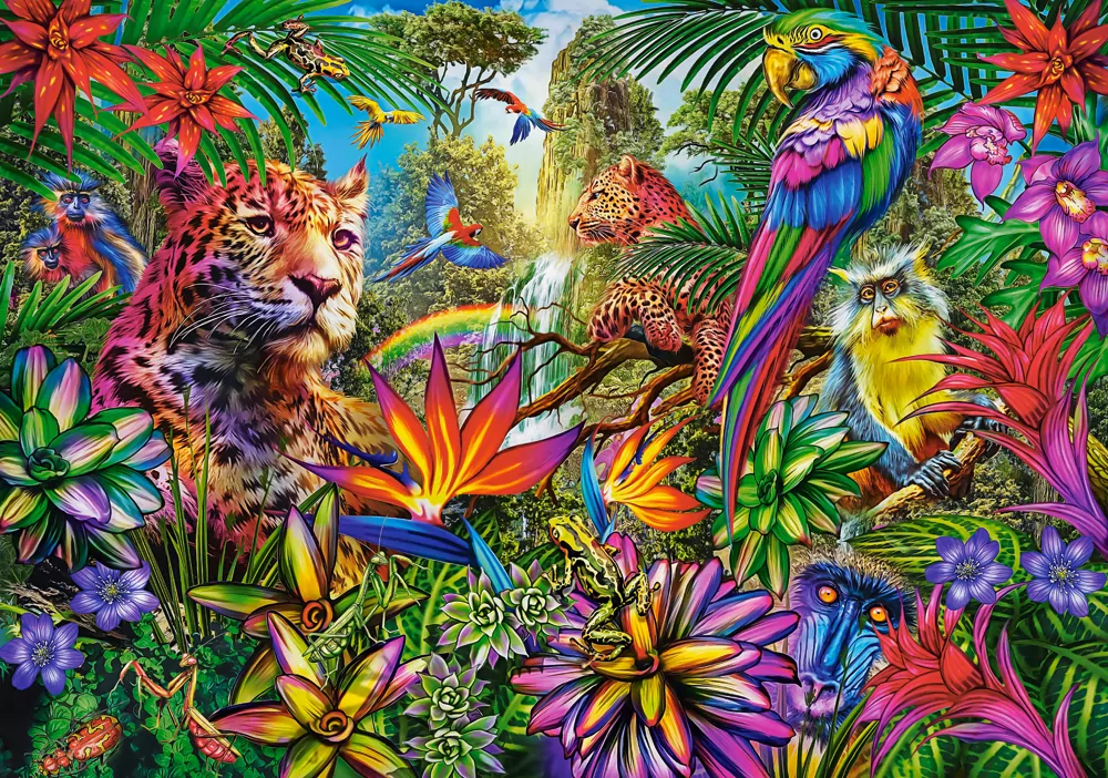 Puzzle 500. Jungle Fashion. 53926 - tantis.pl
