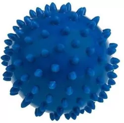 Piłka rehabilitacyjna. Niebieska 7,6cm