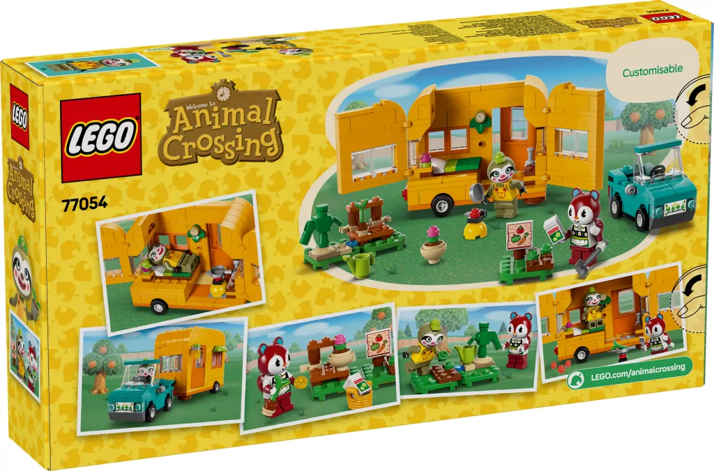 LEGO® Animal Crossing. Leif i jego karawan oraz sklep ogrodniczy 77054 - tantis.pl