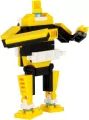Klocki konstrukcyjne Alleblox RobotUnion 62el żółty - tantis.pl