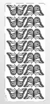 Stiker ażurowy srebrny - tantis.pl