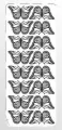 Stiker ażurowy srebrny - tantis.pl