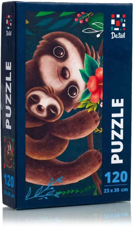 Puzzle 120. Słodki leniwiec - tantis.pl