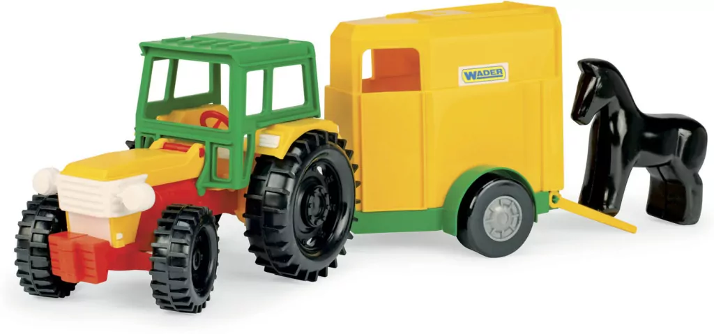 Traktor z przyczepą dla konia - tantis.pl
