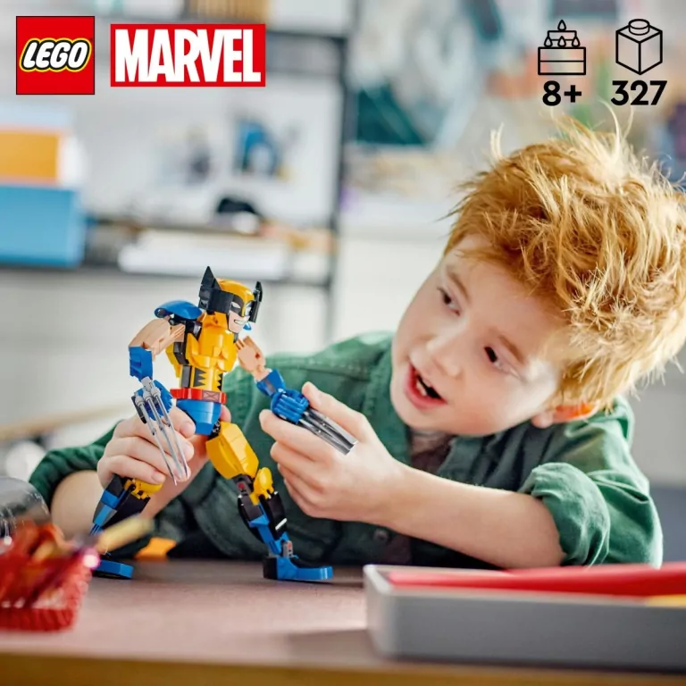 LEGO® Super Heroes Marvel. Figurka Wolverine’a do zbudowania. 76257 - tantis.pl