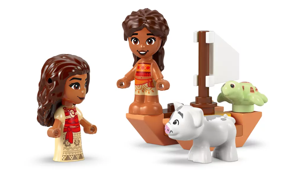 LEGO® Zabawy Vaiany na wyspie 43260 - tantis.pl