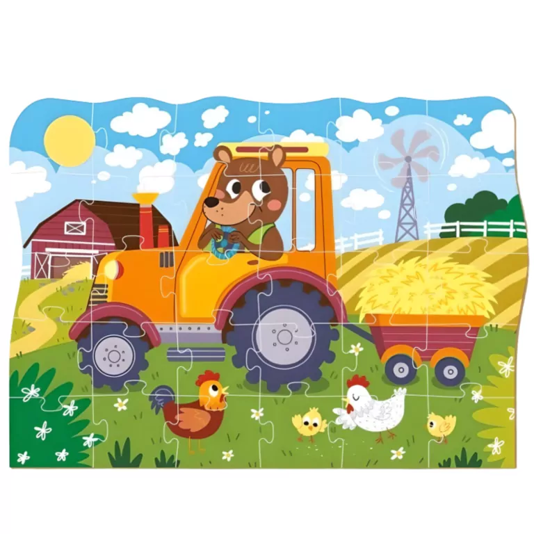 Puzzle 30. Farmer Teddy - tantis.pl