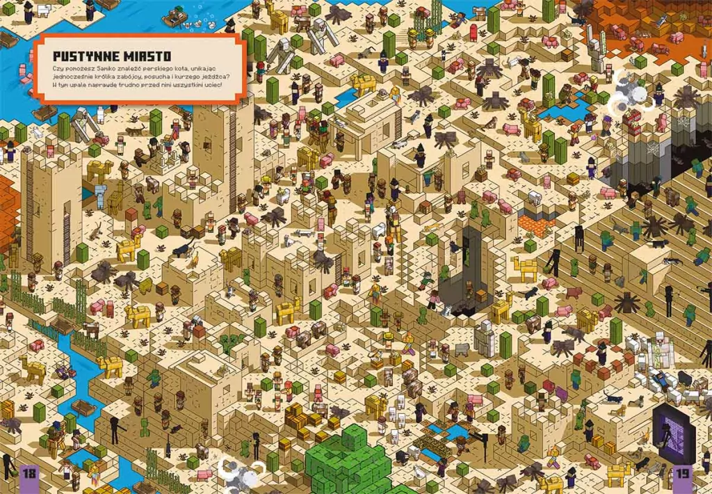 Gdzie jest zombie i inne moby. Minecraft - tantis.pl