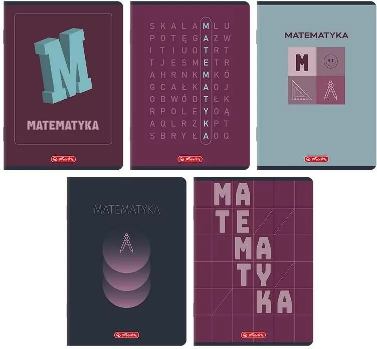 Zeszyt A5/60K kratka Matematyka  HERLITZ - tantis.pl