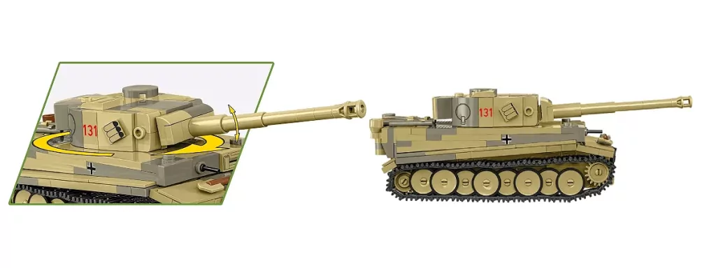 Historical Collection Panzer VI Tiger I no 131 - tantis.pl