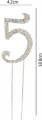 TOPPER NA TORT 5 SRE CYRKONIE 19CM NER PBH - tantis.pl