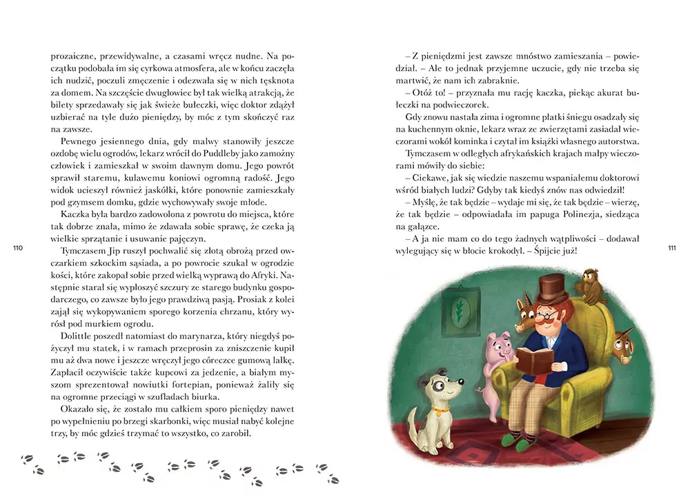 Doktor Dolittle i jego zwierzęta. Kolorowa klasyka - tantis.pl
