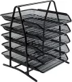 Stojak na dokumenty GR-071 czarny GRAND - tantis.pl