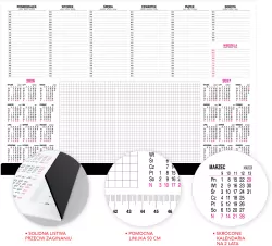 Kalendarz 2026/2027 biuwar 48,8x33,8cm