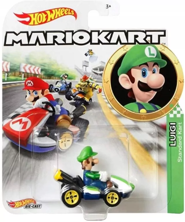 Hot Wheels Mario Kart Pojazd GLP37 - tantis.pl