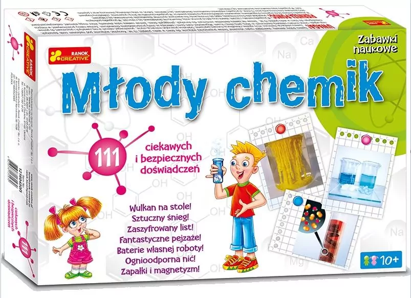 Młody chemik. Zestaw kreatywny - tantis.pl