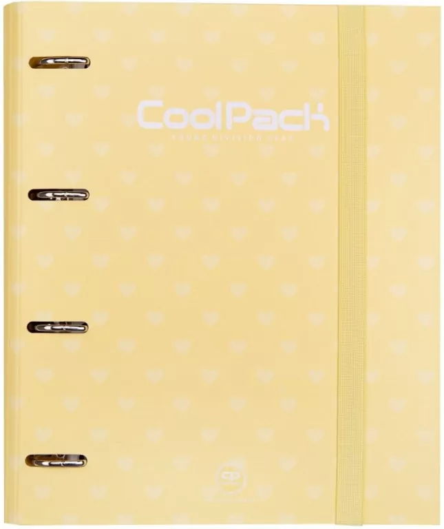 Segregator A4 4R Coolpack Pastel z kartkami żółty - tantis.pl