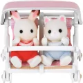 Podwójny wózek spacerowy. Sylvanian Families - tantis.pl