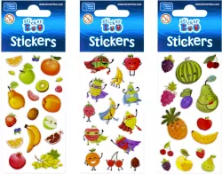 Naklejki Sticker BOO Owoce mix