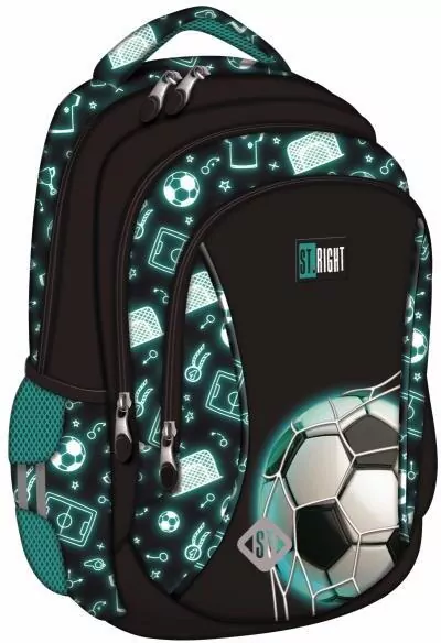 Plecak 3 komorowy BP26 Neon Football - tantis.pl