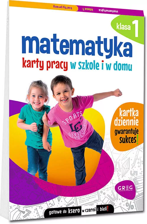 Matematyka. Szkoła podstawowa 1 .Karty pracy w szkole i w domu - tantis.pl