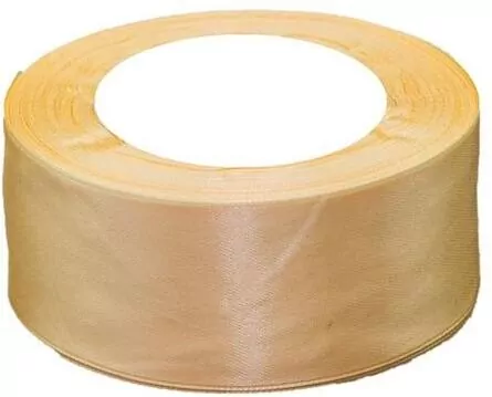 Wstążka satynowa 50mmx32m. Ecru - tantis.pl