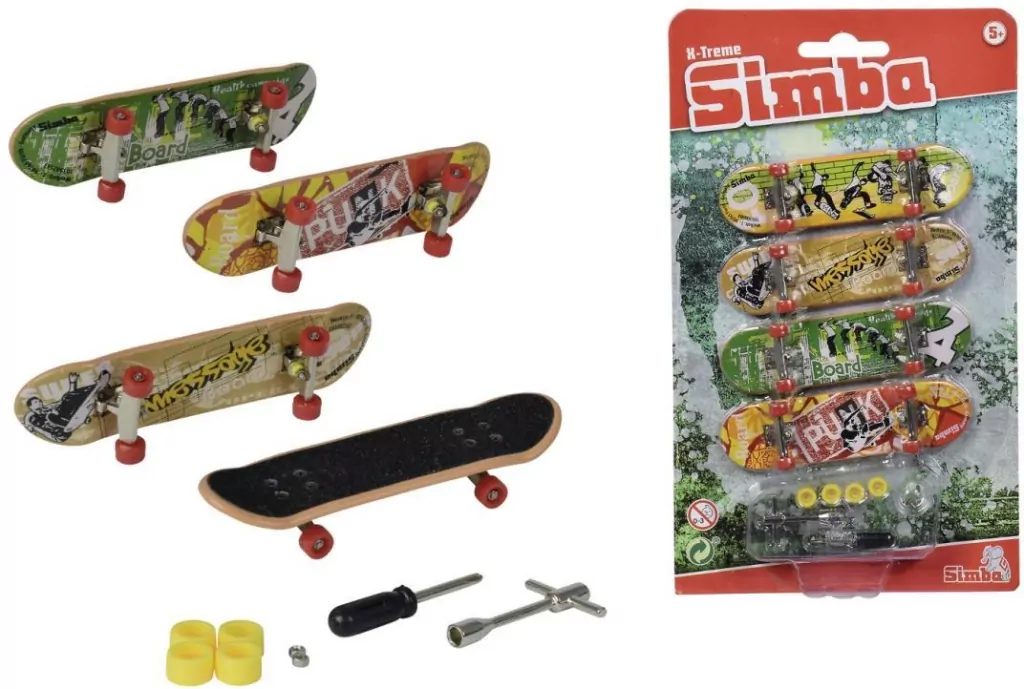 WOT Zestaw mini deskorolek, 4 sztuki - tantis.pl