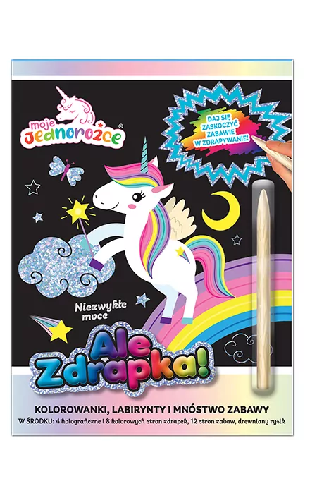 Moje Jednorożce. Niezwykłe moce. Ale zdrapka! - tantis.pl