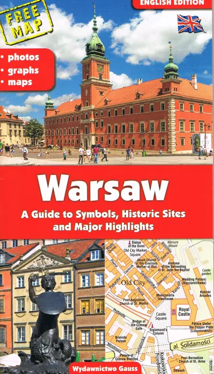 Warszawa. Przewodnik po symbolach, zabytkach i atrakcjach wer. angielska wyd. 2023 - tantis.pl