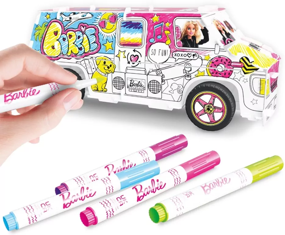 Barbie. Maker Kitz. Pomaluj kampera - tantis.pl