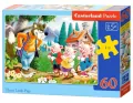 Puzzle 60. Trzy świnki 06519 - tantis.pl
