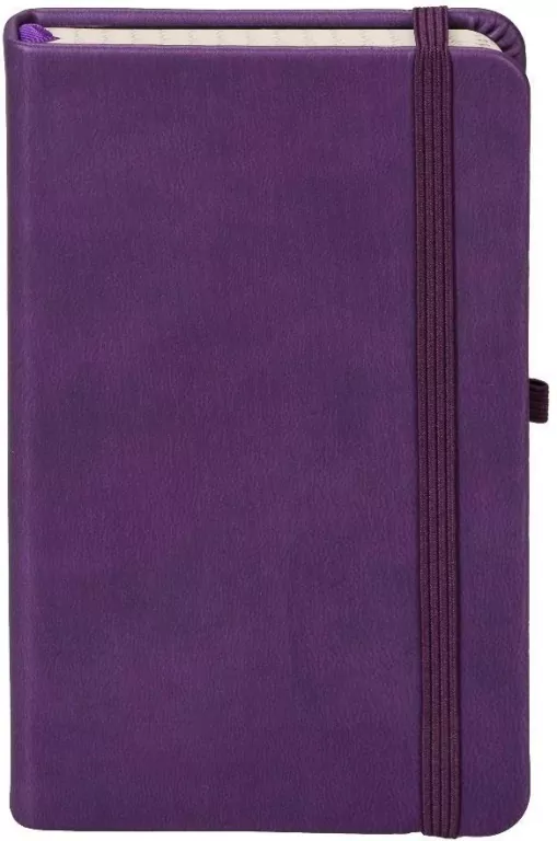 Notes A7 kratka Secesja purpura - tantis.pl