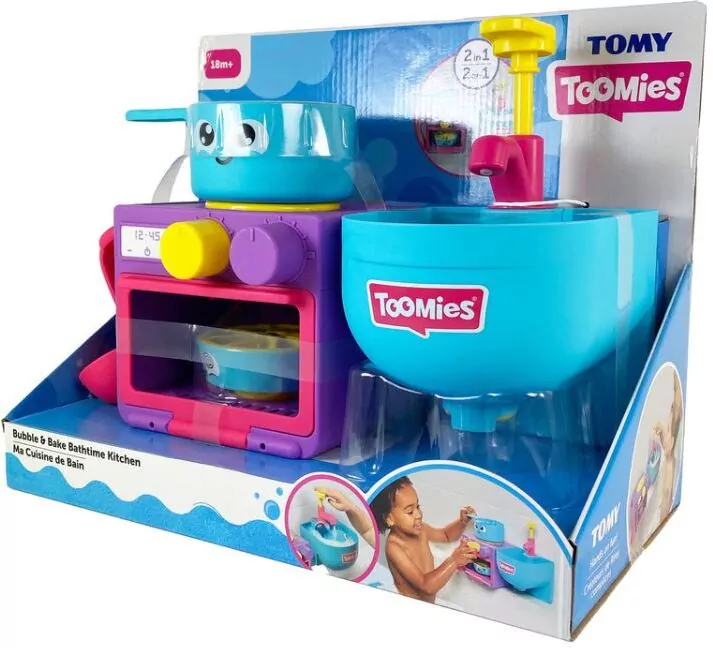 Fabryka piany kuchnia. Zabawka kąpielowa - tantis.pl