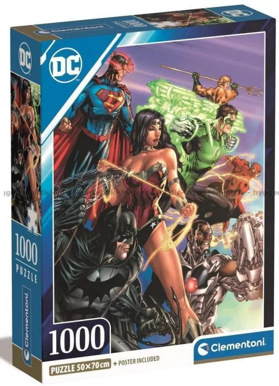 Puzzle 1000 Compact Dc Comics Justice League - tantis.pl
