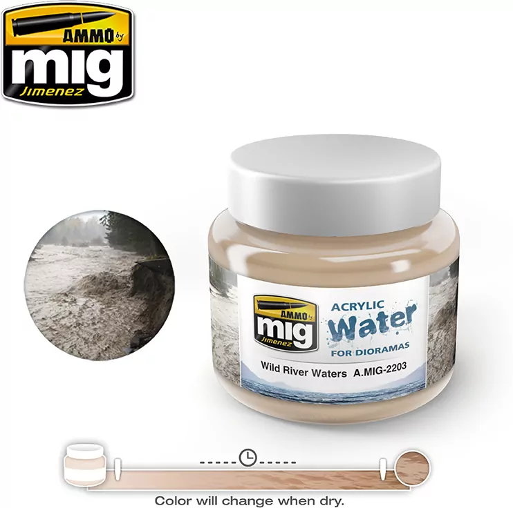 Ammo: Acrylic Water - Wild River Waters (250 ml) - tantis.pl