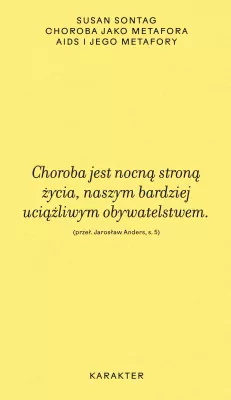 Choroba jako metafora. AIDS i jego metafory