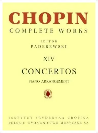Chopin. Complete Works. XIV Koncerty fortepianowe - tantis.pl