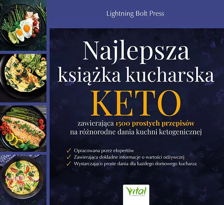 Najlepsza książka kucharska KETO - tantis.pl
