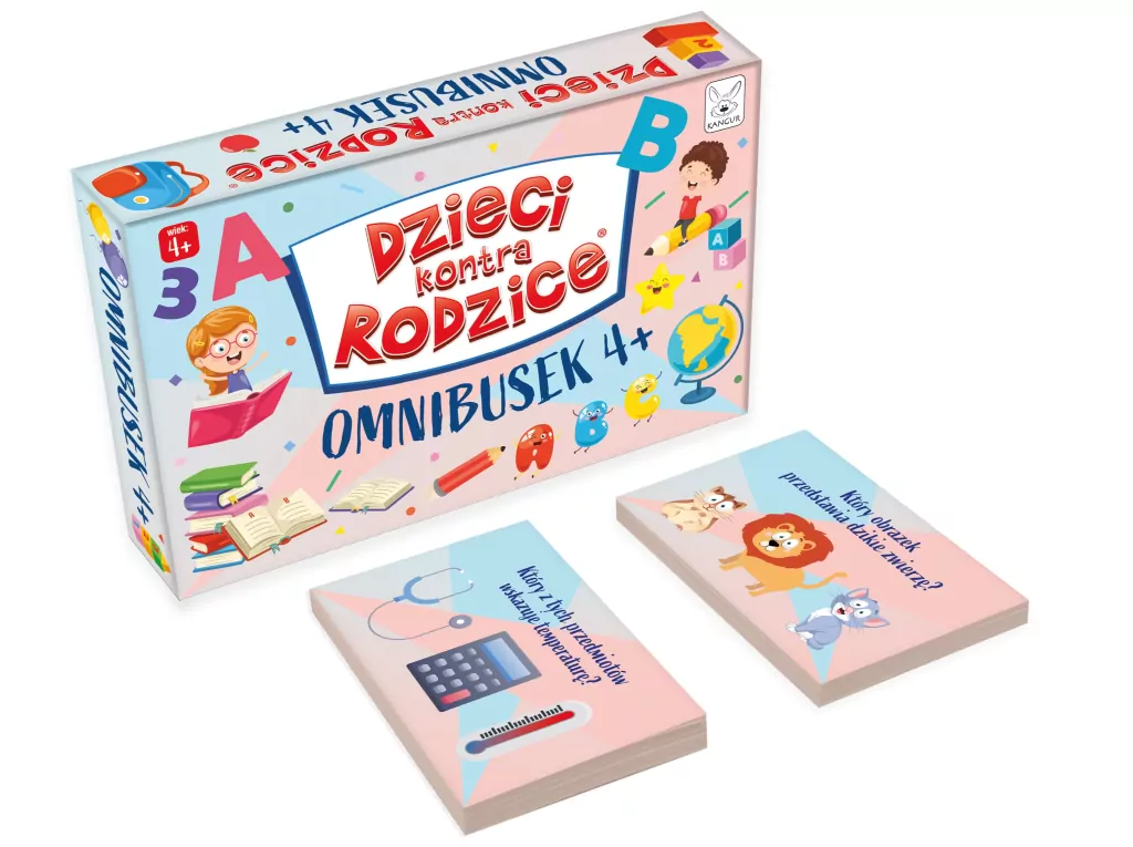 Dzieci kontra Rodzice. Omnibusek 4+ - tantis.pl