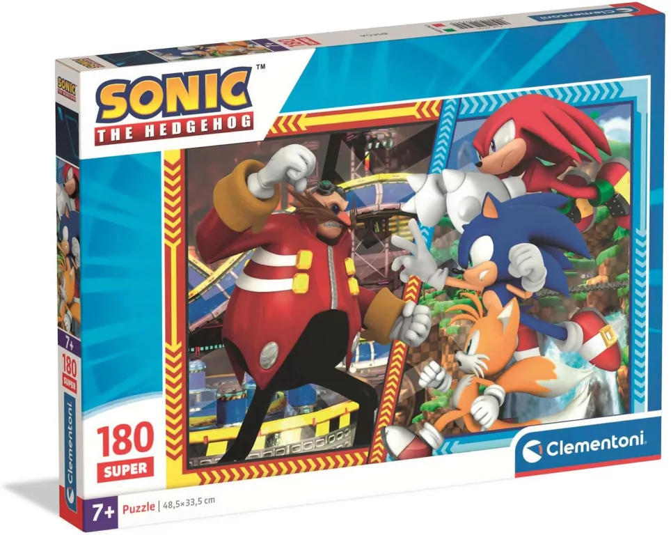 Puzzle 180 Super. Sonic - tantis.pl